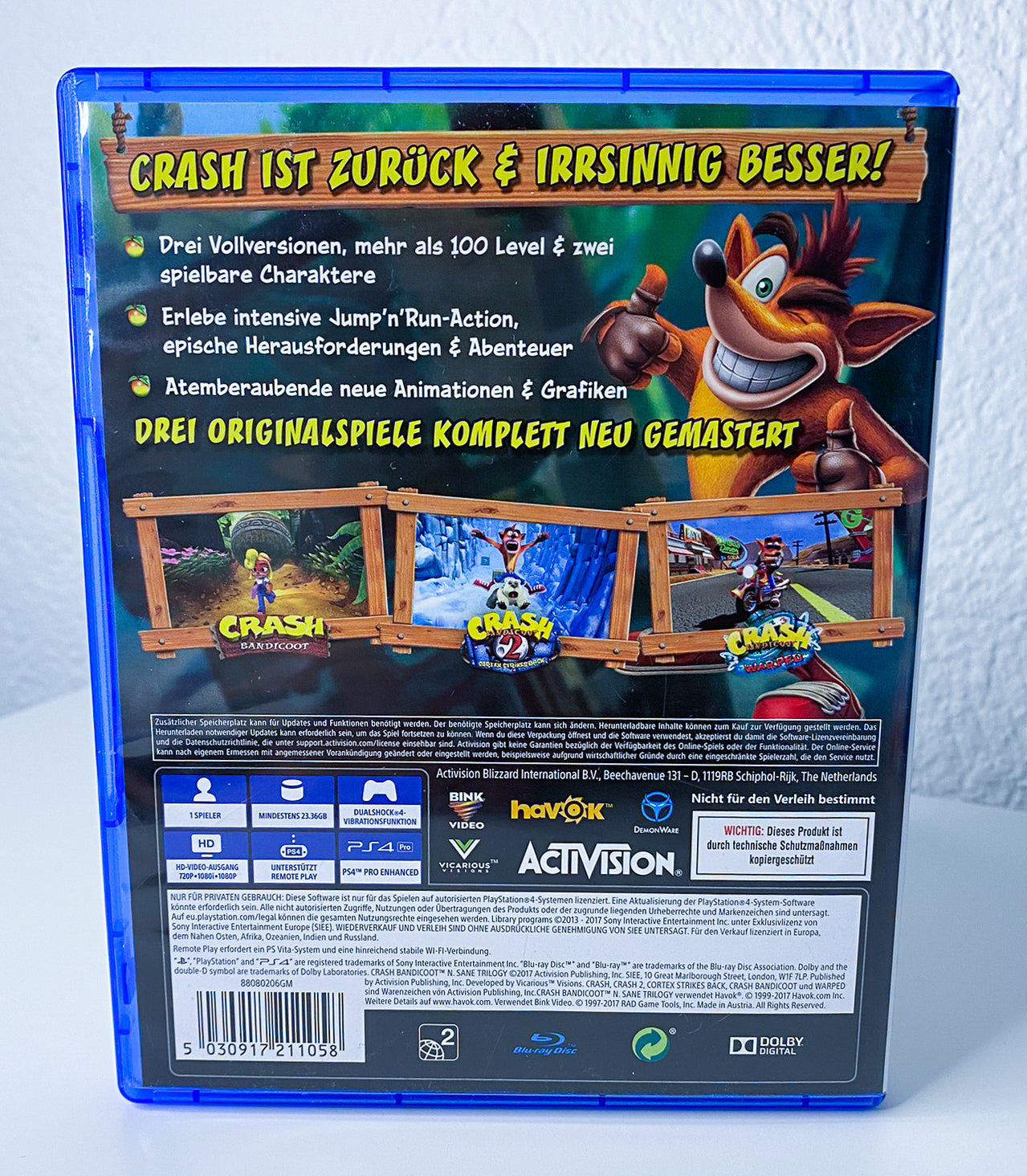 Crash Bandicoot N'sane Trilogie