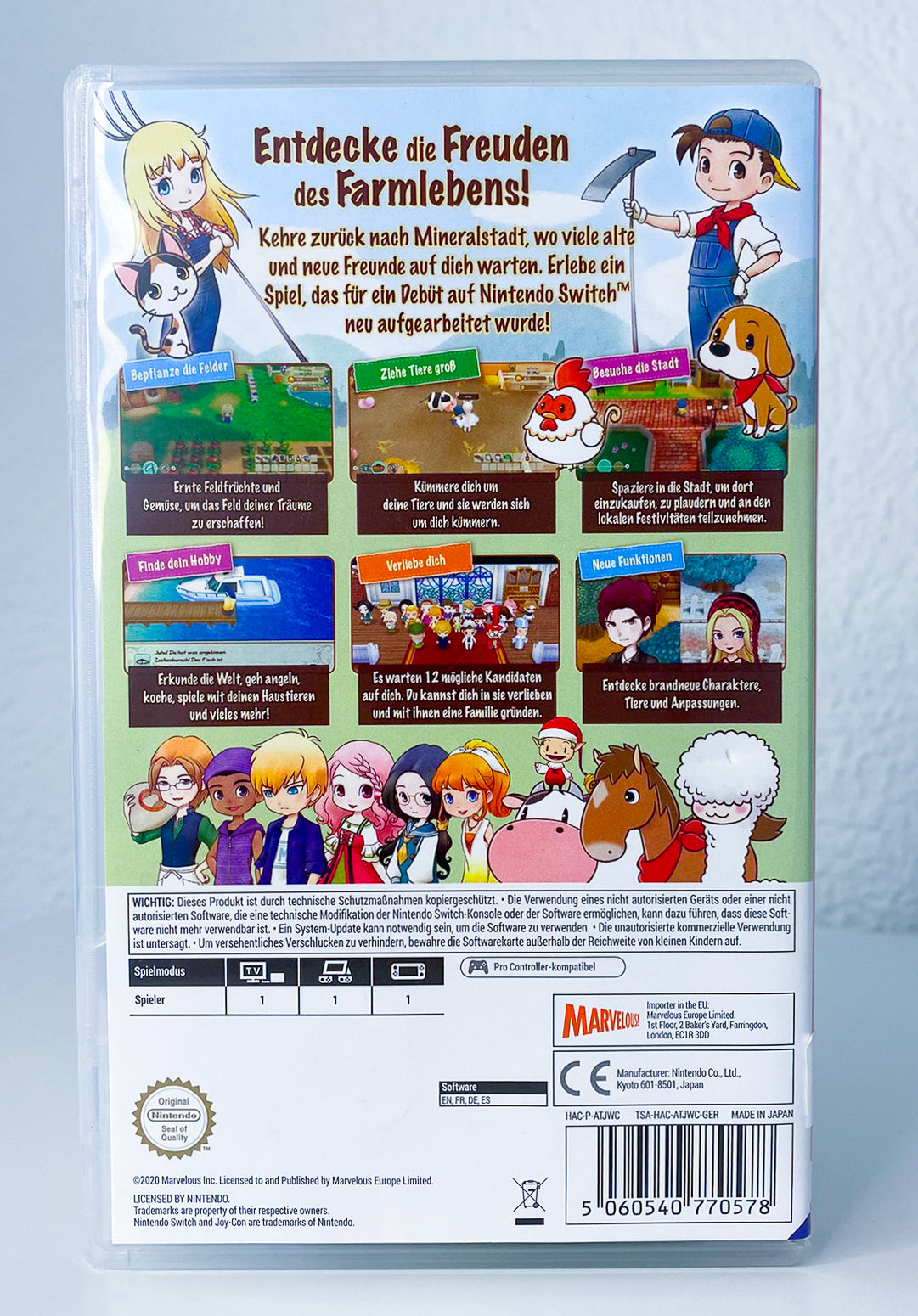 Story of Seasons: Friends of Mineral Town