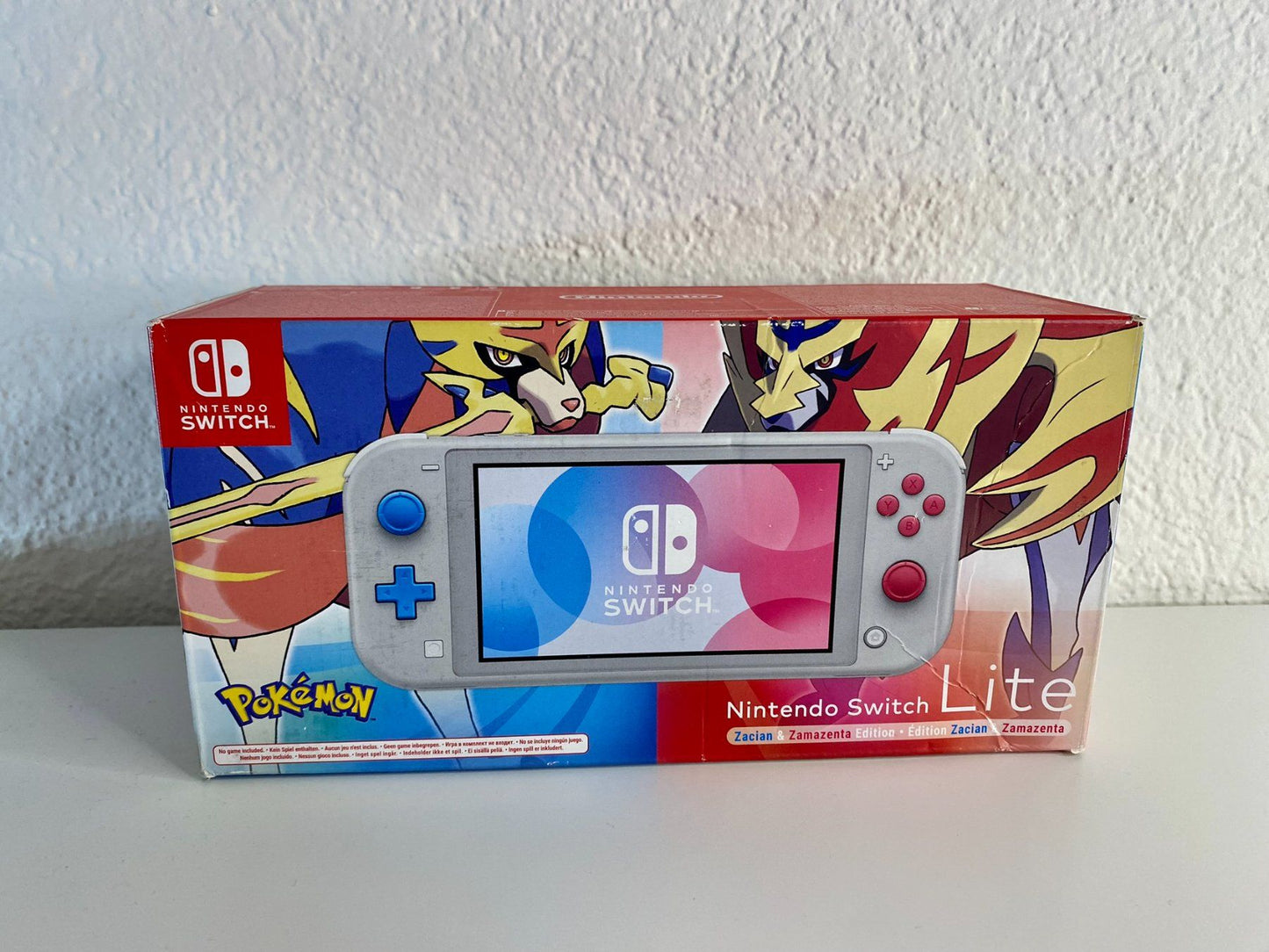 Nintendo Switch Lite Pokémon Edition: Zancian & Zamazenta